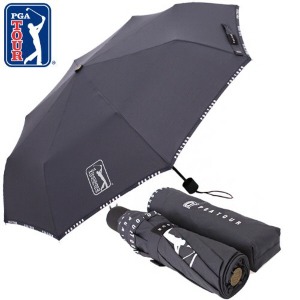 [PGA]2단자동 로고바이어스 우산
